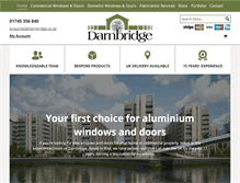 Tablet Screenshot of darnbridge.co.uk